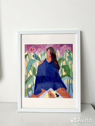Постер lera popova в раме