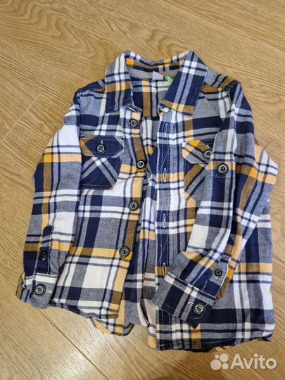 Рубашки для мальчика 2-3 года
