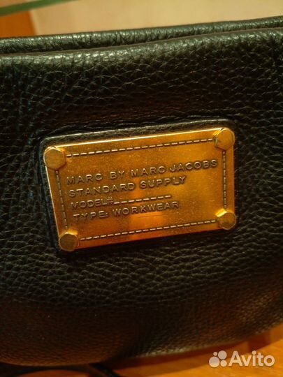 Mark jakobs сумка бренд натуральная кожа