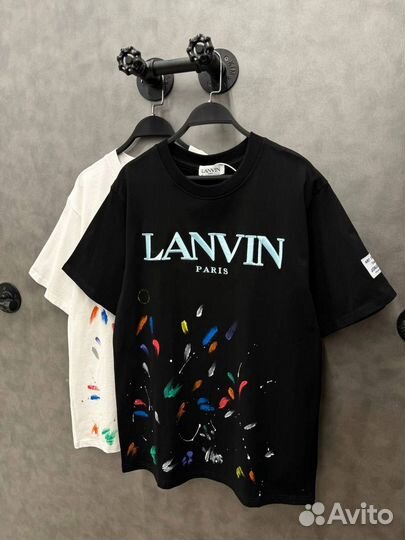 Lanvin футболка оверсайз (хит 2024)