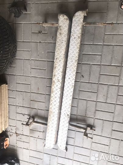 Силовые пороги nissan terrano