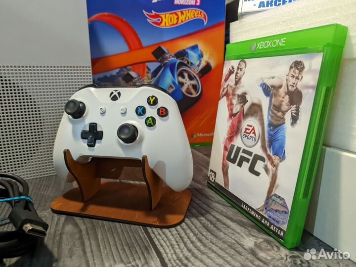 Xbox One S с диководом + диск