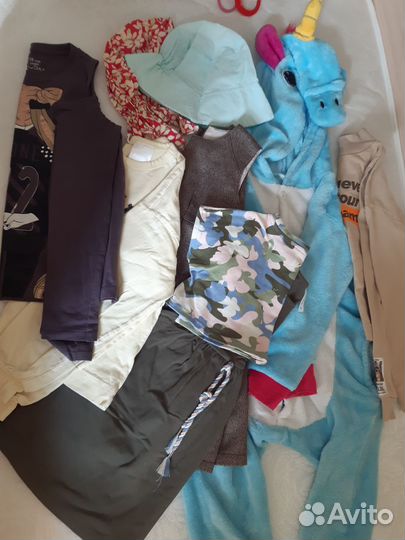 Пакет вещей на девочку 110-116р