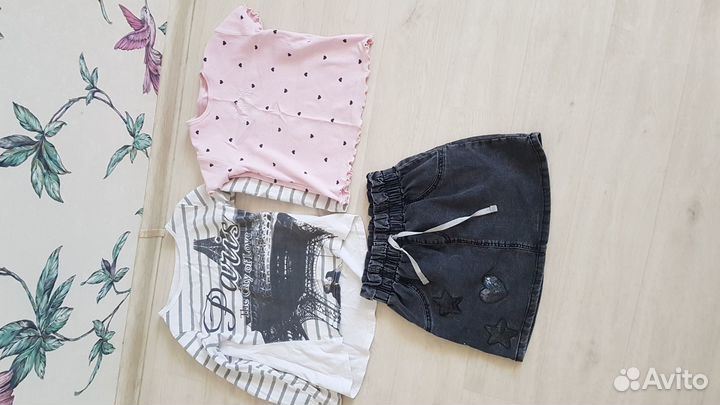 Вещи пакетом на девочку 116