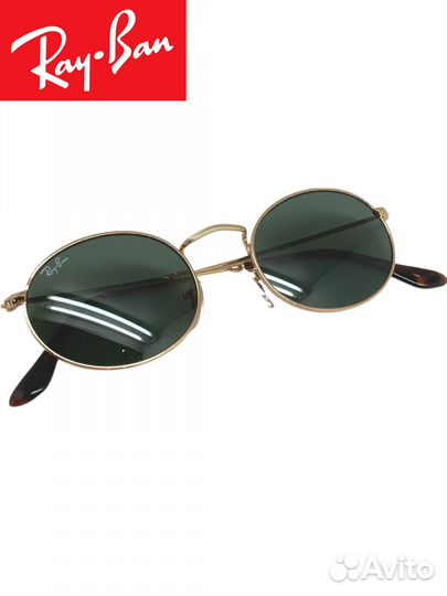 Солнцезащитные очки Ray Ban Oval Flat RB3547-N 001