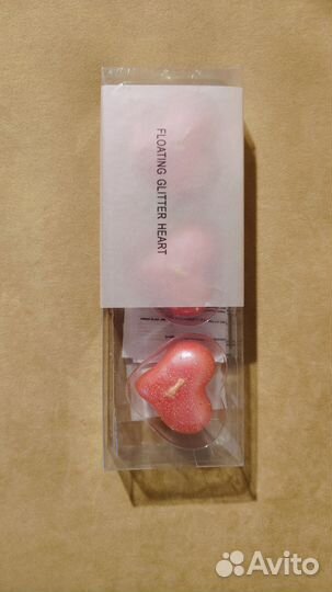 Свечки-сердечки 3 шт