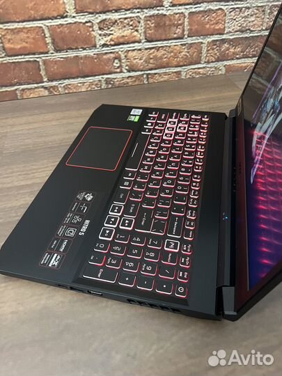 Игровой ноутбук Acer Nitro i7 RTX 3060 6GB IPS SSD