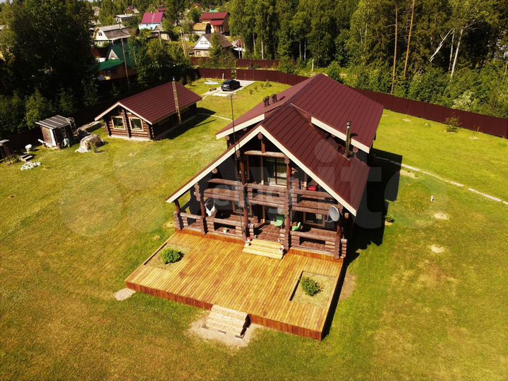 Дача 245 м² на участке 58 сот.