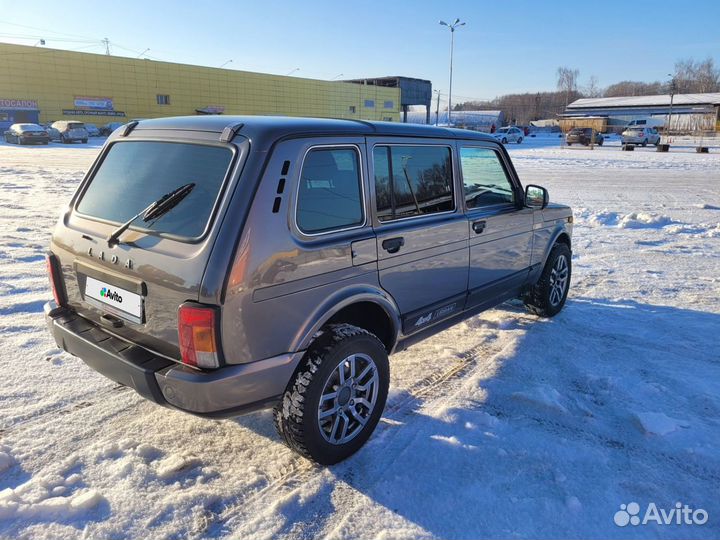 LADA 4x4 (Нива) 1.7 МТ, 2018, 81 000 км