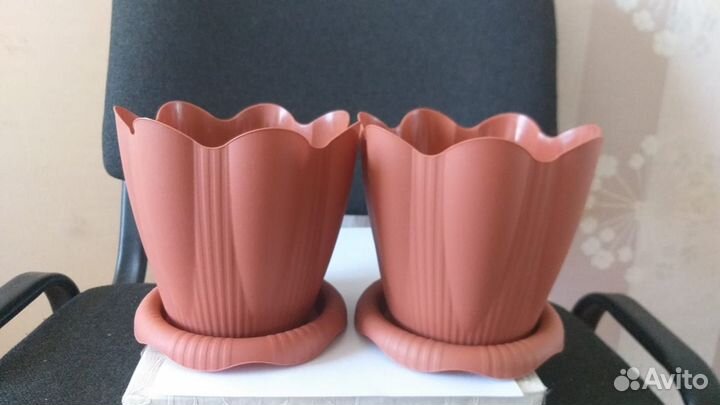 Горшки для цветов в ассортименте