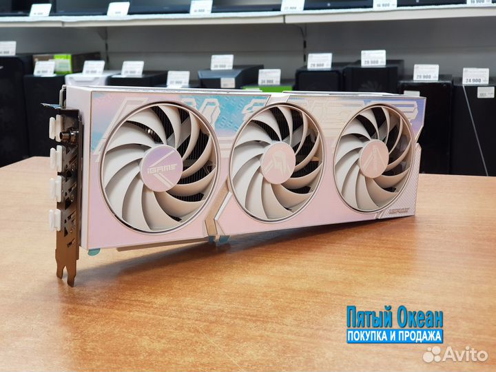 Видеокарта iGame GeForce RTX 4070 Ultra W OC-V