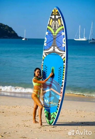 Sup board funwater monkey новый полный комплект