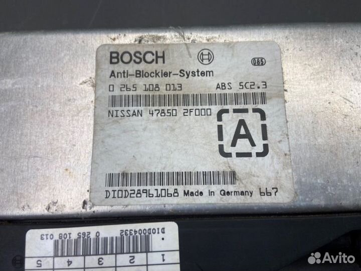 Блок ABS Nissan Primera P11 GA16 1998