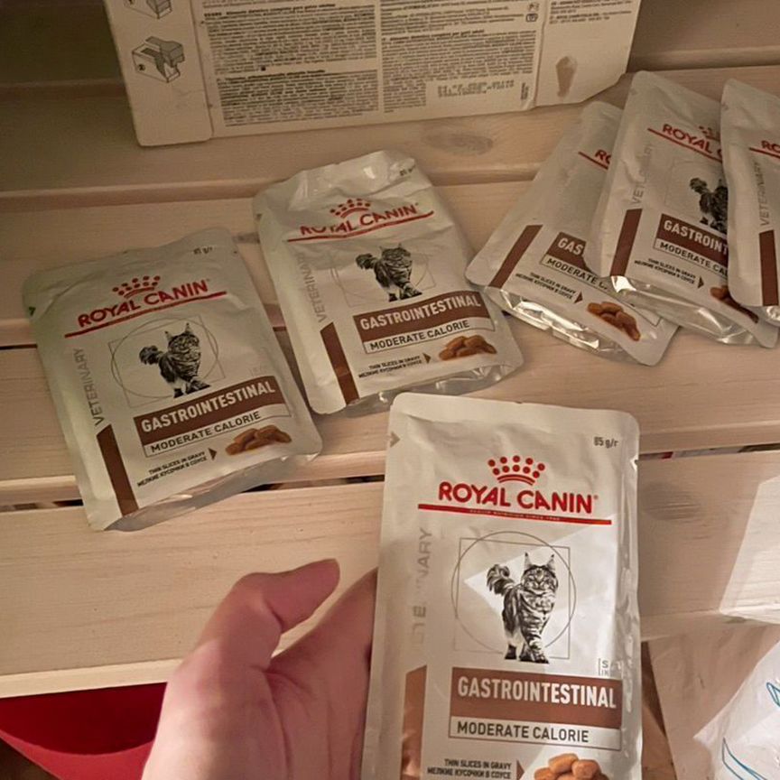 Влажный кoрм royal canin gastrointestinal