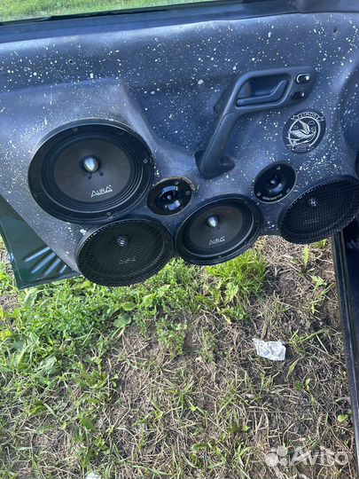 Дверные карты с динамиками ваз 2110