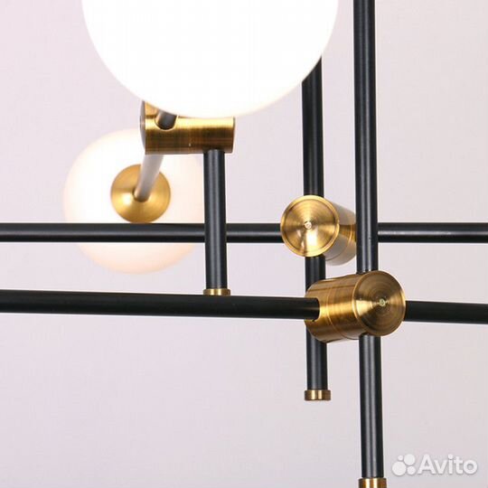 Люстра Delight Collection 9389P/9 black/gold Bistr