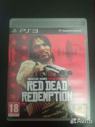 Коробка от игры red dead redemption ps3
