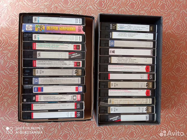 Видеокассеты vhs с голливудскими фильмами 1990-х