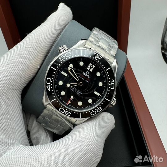 Премиум Omega Seamaster мужские механические часы
