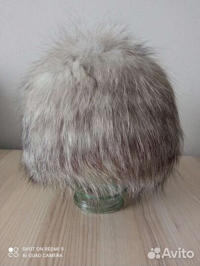Шапка женская песец