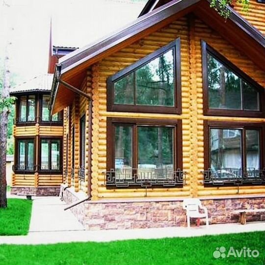 Пластиковые окна. Остекление частных домов