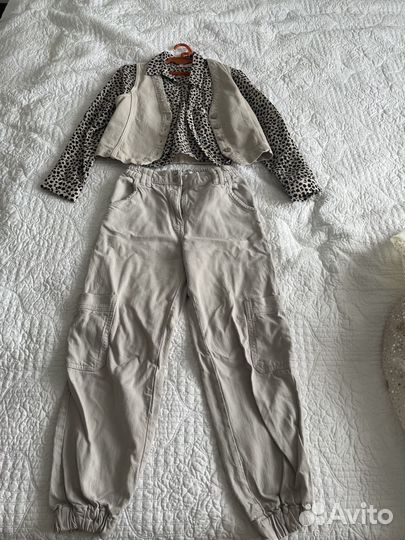 Джинсовый костюм Zara