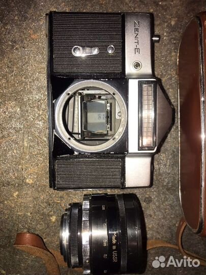 Фотоаппарат zenit e и чайка 3