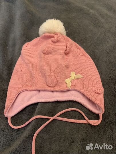 Шапки на девочку 52 размер (4-5 лет)