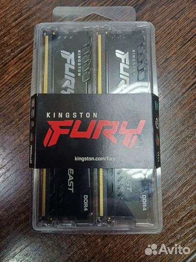 Оперативная память Kingston fury Beast Black 32gb