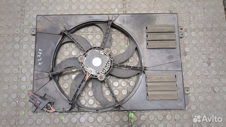 Вентилятор радиатора Skoda Octavia (A5), 2012