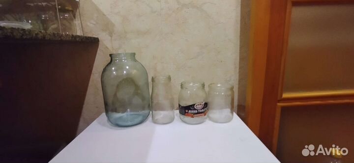 Банки стеклянные разные