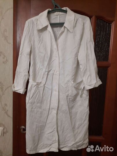 Халат белый, спецодежда