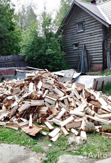 Дрова колотые от 1 куба