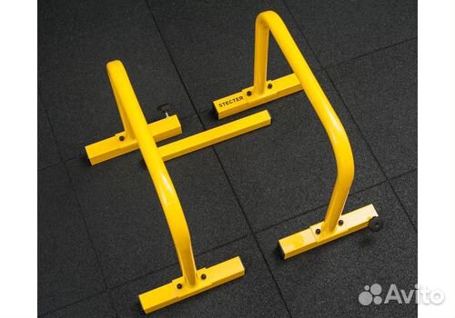 Напольные брусья для отжиманий stecter,высота 55см