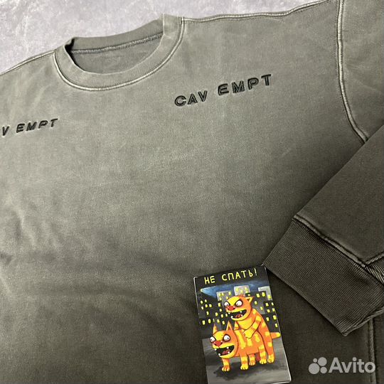 Свитшот Cav empt серый