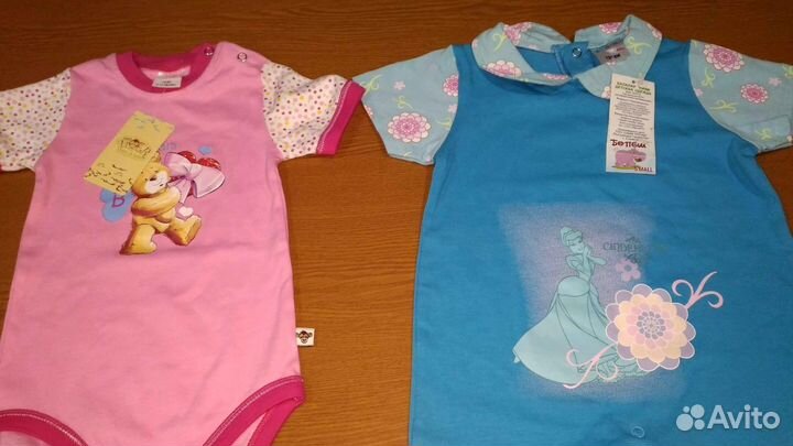 Новые боди (не б/у) на 9-18 мес