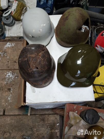 Военная немецкая каска+ хасанка