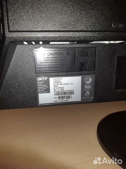 Монитор Acer V193HQ D