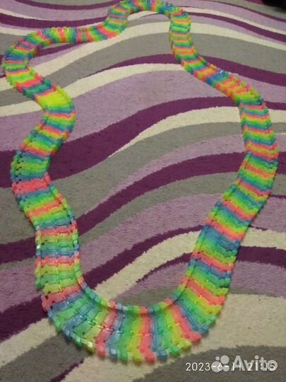 Гибкая гоночная дорога с машинкой