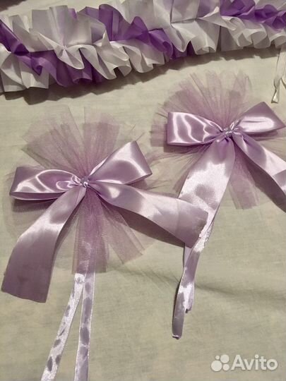 Свадебное украшение на авто