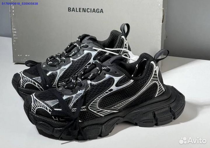 Кроссовки Balenciaga 3xl black-white (Арт.61808)