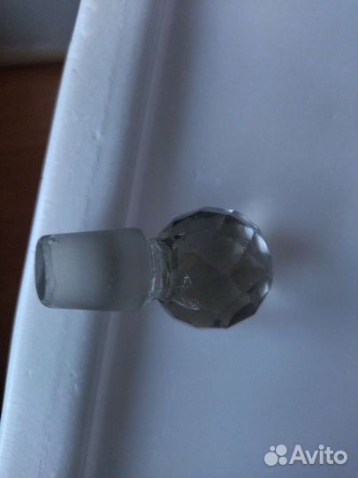 Хрустальная пробка 20-30 годы хх в