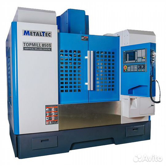 4-х осевой центр с чпу MetalTec topmill 850S