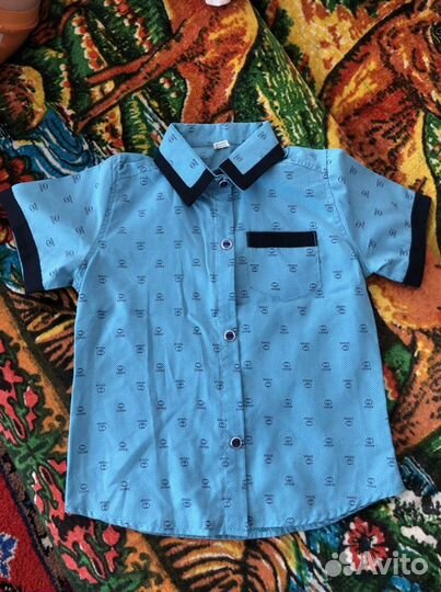 Рубашки для мальчика 128