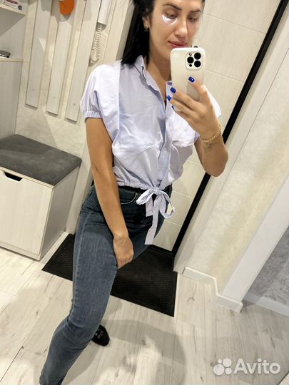 Кофта рубашка 46-48 размер