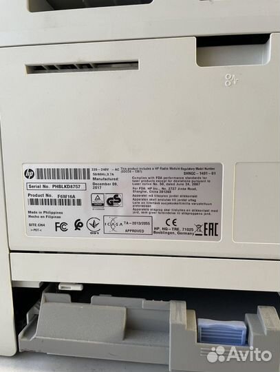 Принтер лазерный hp laserjet pro mfp m426dw