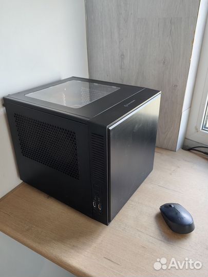 Компактный игровой пк cube i5 4570 16gb RX 580