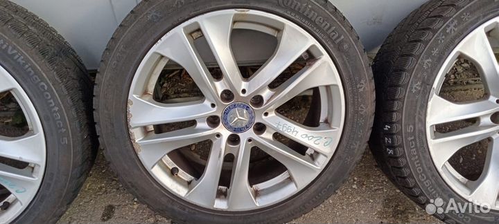 Колеса на mercedes r17 зимние