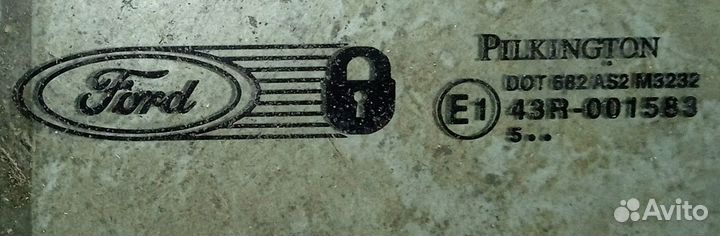 Стекло переднее левое Ford Fusion