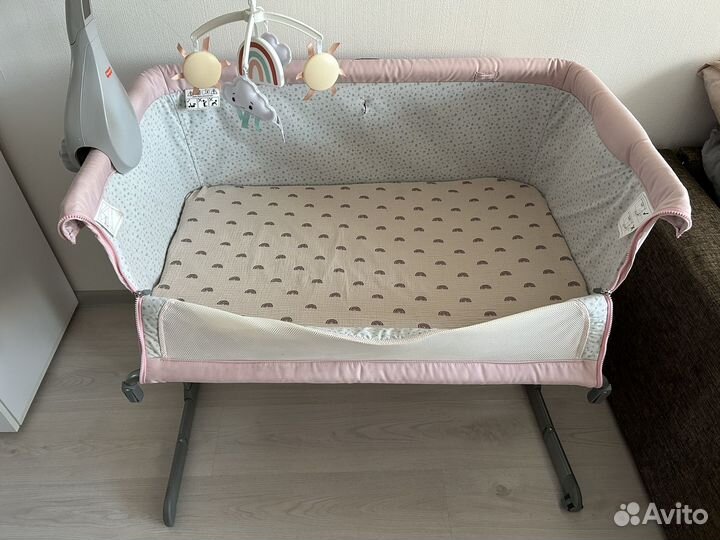 Кроватка детская приставная chicco